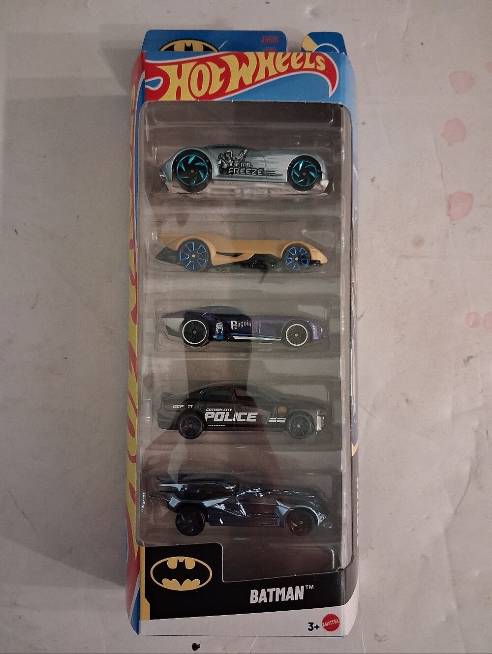 2025 BATMAN Series 5 Vehicle Hot Wheels Gift Pack 1:64 Scale Die Cast